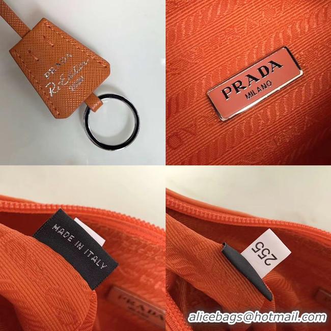 Luxury Prada Re-Edition 2000 nylon mini-bag 1NE515 orange