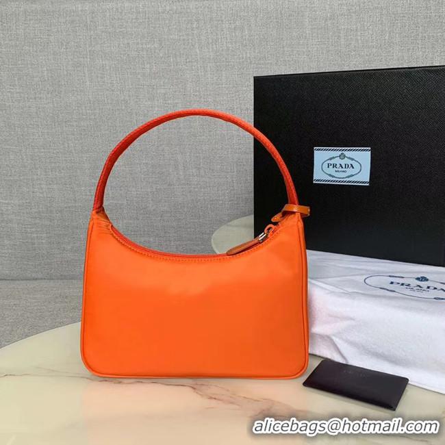 Luxury Prada Re-Edition 2000 nylon mini-bag 1NE515 orange