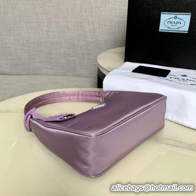 Sumptuous Prada Re-Edition 2000 nylon mini-bag 1NE515 Lavender