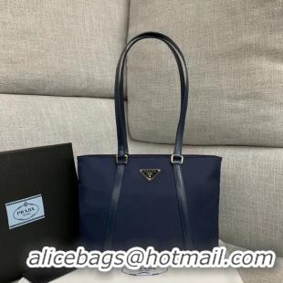 Hot Style Prada Re-Edition 2000 nylon tote bag 91743 dark blue