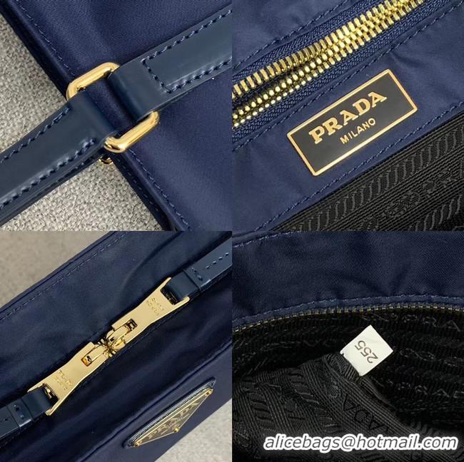 Hot Style Prada Re-Edition 2000 nylon tote bag 91743 dark blue