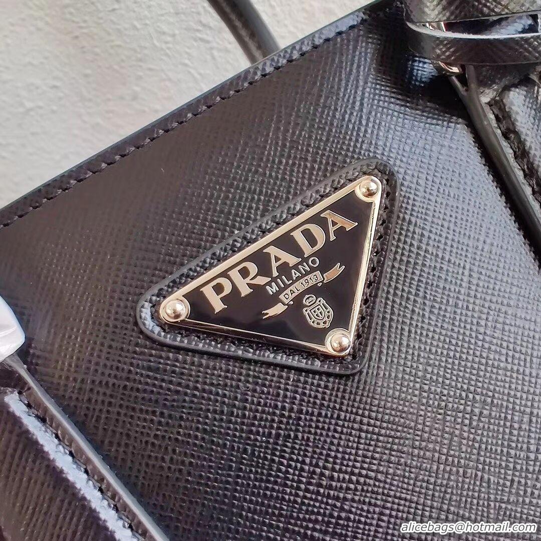 Duplicate Prada Saffiano leather mini-bag 1BA296 black