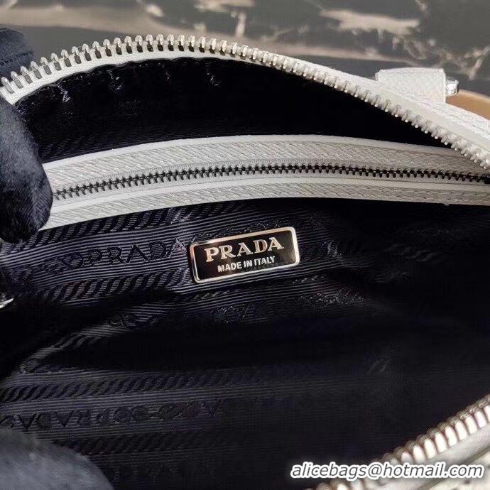 Discount Prada Re-Edition 2005 top-handle bag 1BB846 white