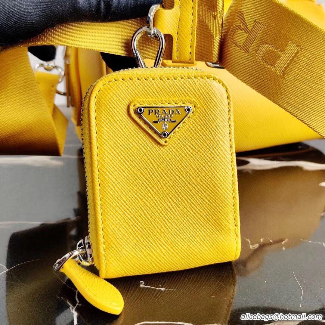 Pretty Style Prada Re-Edition 2005 top-handle bag 1BB846 yellow