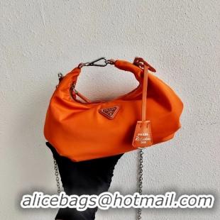 Sophisticated Prada Re-Edition 2005 nylon shoulder bag 1BH172 orange