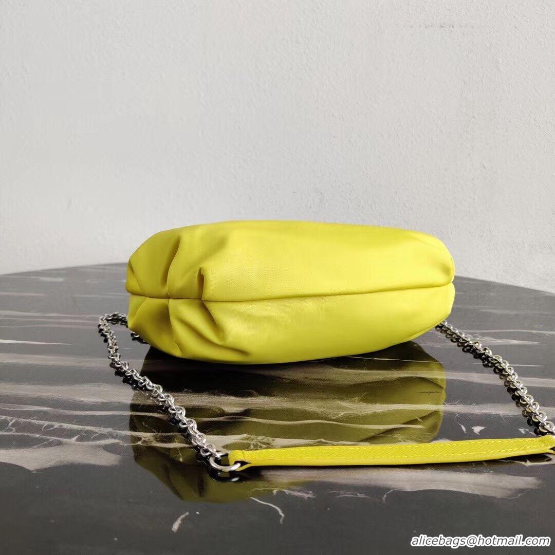 Low Price Prada Re-Edition 2005 nylon shoulder bag 1BH172 yellow