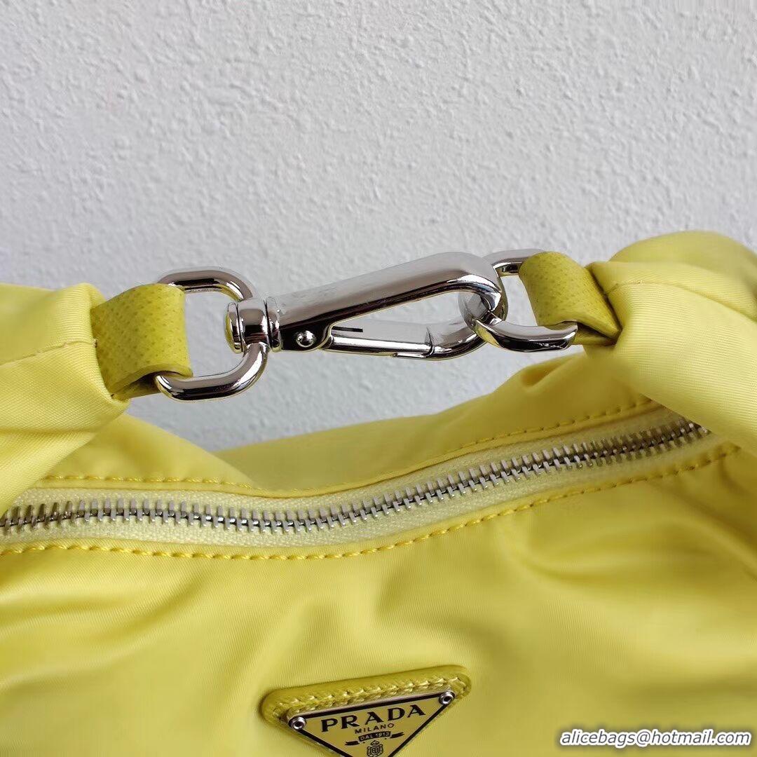 Low Price Prada Re-Edition 2005 nylon shoulder bag 1BH172 yellow