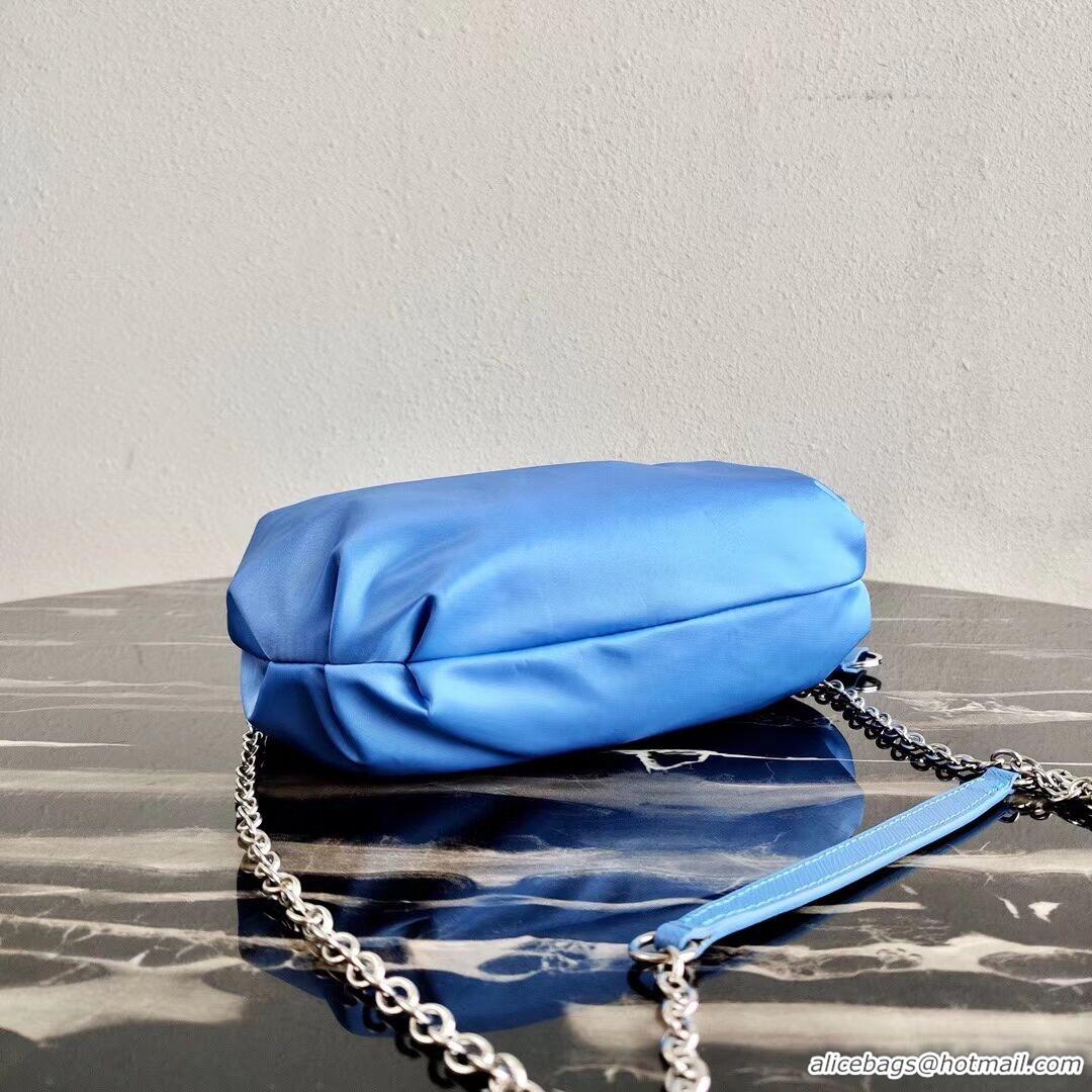 Good Taste Prada Re-Edition 2005 nylon shoulder bag 1BH172 blue