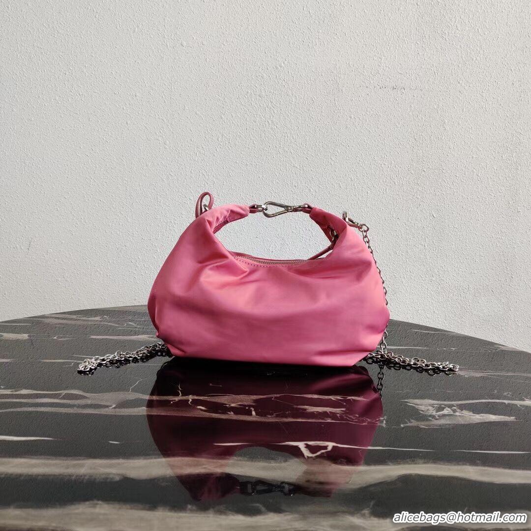 Most Popular Prada Re-Edition 2005 nylon shoulder bag 1BH172 pink