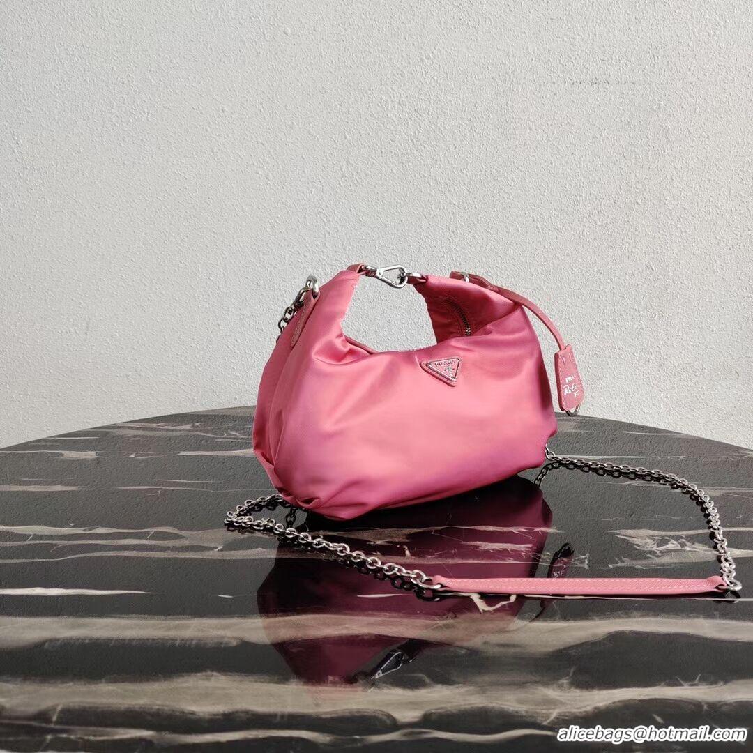 Most Popular Prada Re-Edition 2005 nylon shoulder bag 1BH172 pink