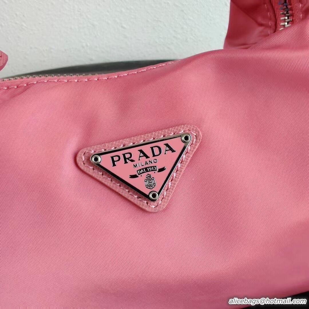 Most Popular Prada Re-Edition 2005 nylon shoulder bag 1BH172 pink