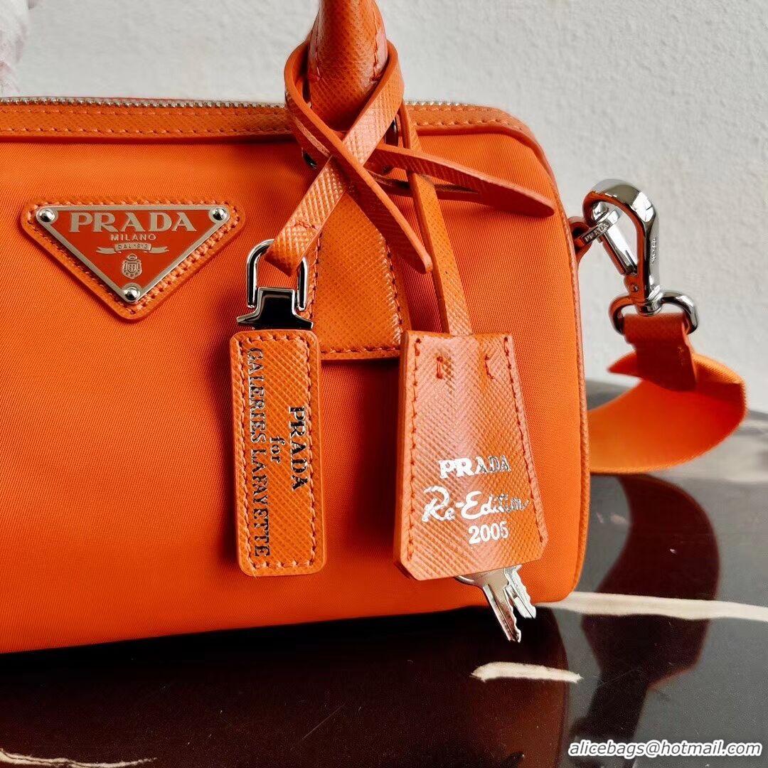 Best Grade Prada Re-Edition 2005 top-handle bag 1PR846 orange