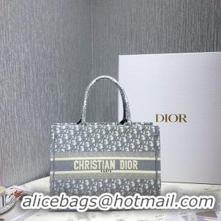 Grade SMALL DIOR BOOK TOTE Embroidered M1296-4