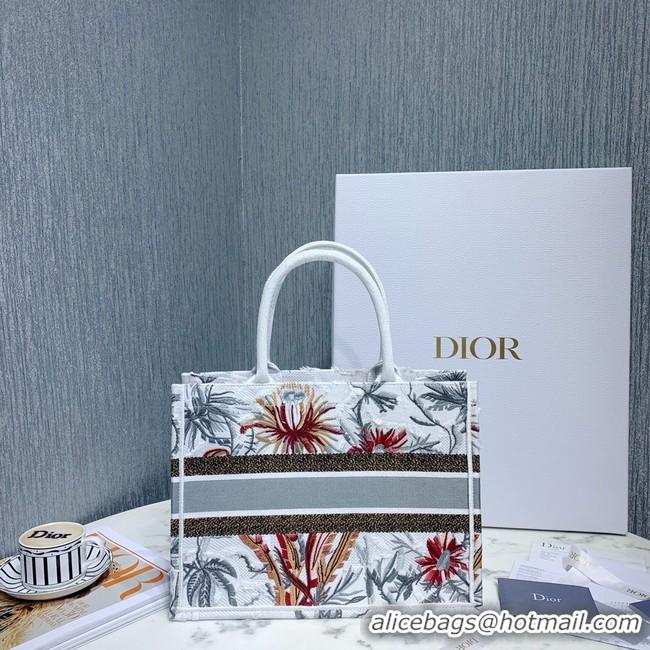 Best Price SMALL DIOR BOOK TOTE Embroidered M1296-7