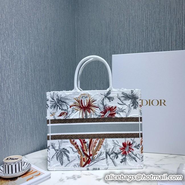 Fashion Luxury DIOR BOOK TOTE BAG IN EMBROIDERED CANVAS C1286-7