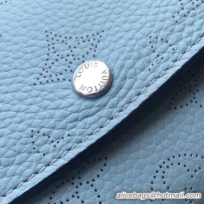 Sumptuous Louis vuitton original Iris Wallet M60145 blue