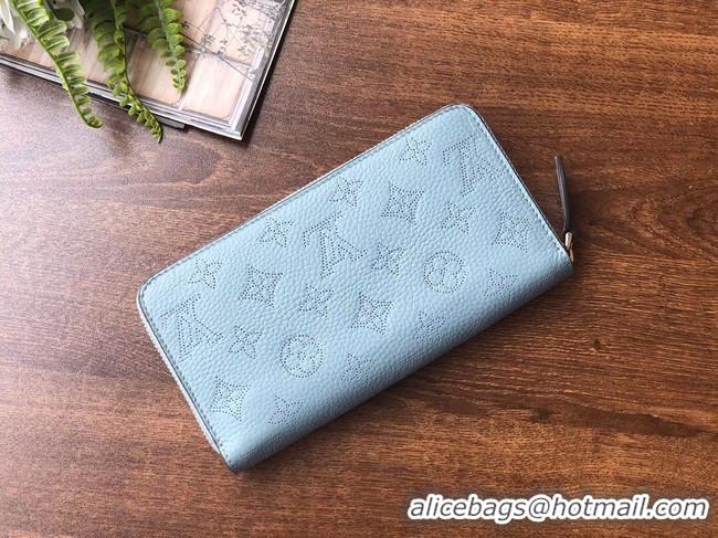 Trendy Design Louis vuitton original Iris ZIPPY Wallet M69032 blue 