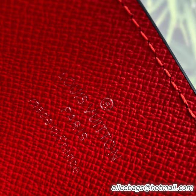 Sophisticated Louis vuitton original Monogram Giant escape clip M69115 red