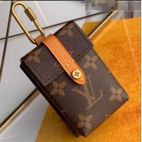 Grade Quality Louis Vuitton Box Phone Case Monogram Canvas Vertical Bag M68522 2019