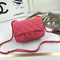 Sophisticated Chanel mini flap bag 8219 pink