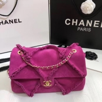 Super Quality Chanel Flap Bag Original Chamois AS1502 rose