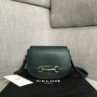 Duplicate Gucci GG Marmont shoulder bag 191363 blackish green