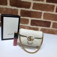 Hot Style Gucci GG Marmont super Clutch bag 575161 white