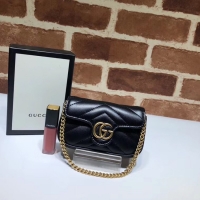 Stylish Gucci GG Marmont super Clutch bag 575161 black