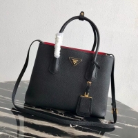 Classic Specials Prada Deer skin bag 1BG008 black&red