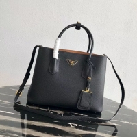 Best Price Prada Deer skin bag 1BG008 black&rbrown