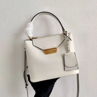 Classic Hot Prada Calf skin tote 1BN012 white