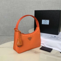 Luxury Prada Re-Edition 2000 nylon mini-bag 1NE515 orange