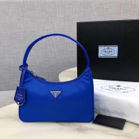 Discounts  Prada Re-Edition 2000 nylon mini-bag 1NE515 Electro optic blue