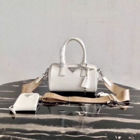 Discount Prada Re-Edition 2005 top-handle bag 1BB846 white