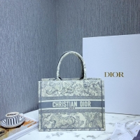 Stylish SMALL DIOR BOOK TOTE Embroidered M1296-3