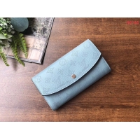 Sumptuous Louis vuitton original Iris Wallet M60145 blue