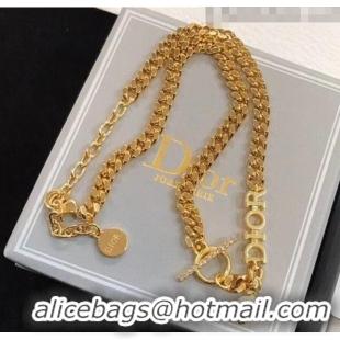 Cheapest Dior Pearl Chain Necklace 2061236 2020