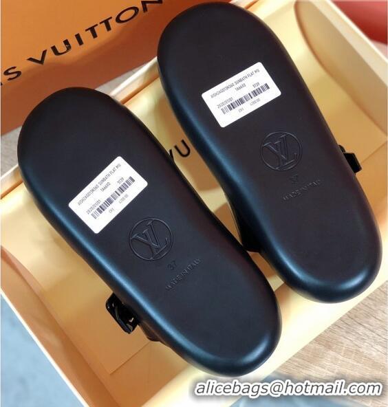 Buy Discount Louis Vuitton SUNBATH Flat Mules Sandals 1A66XD White 2020