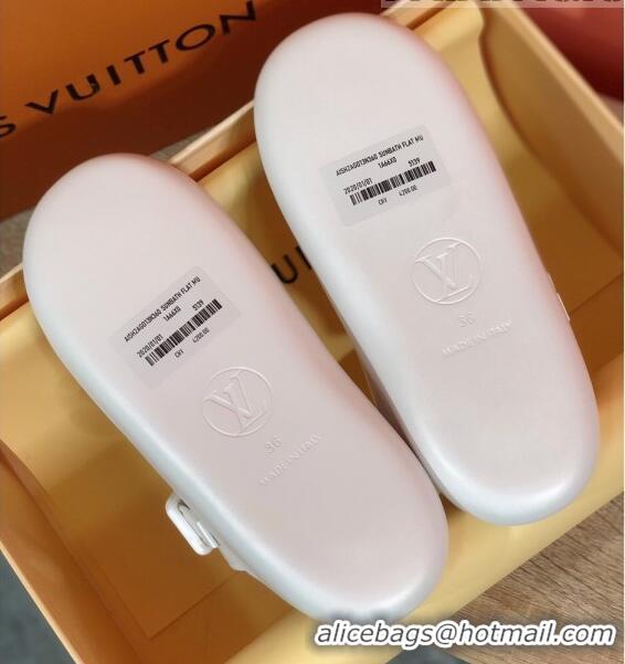 Wholesale Louis Vuitton SUNBATH Flat Mules Sandals 1A66XD Black 2020