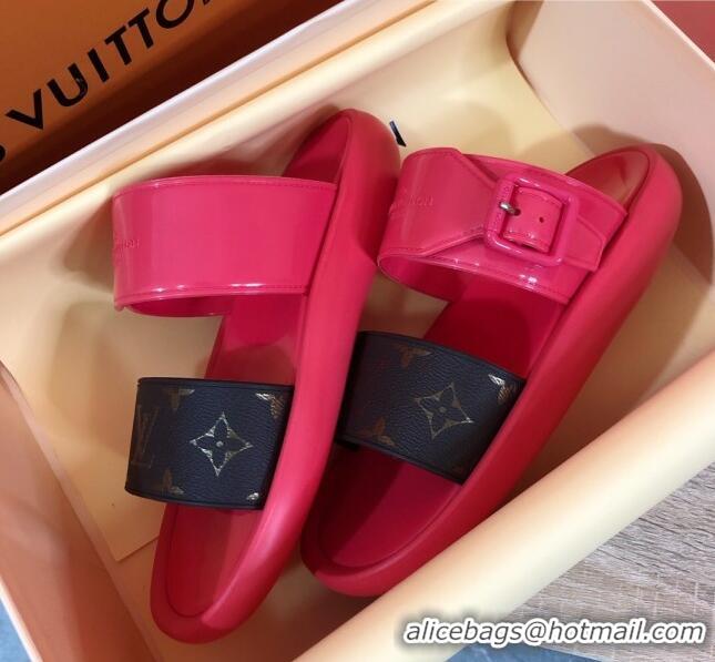 Top Quality Louis Vuitton SUNBATH Flat Mules Sandals 1A66XD Pink 2020