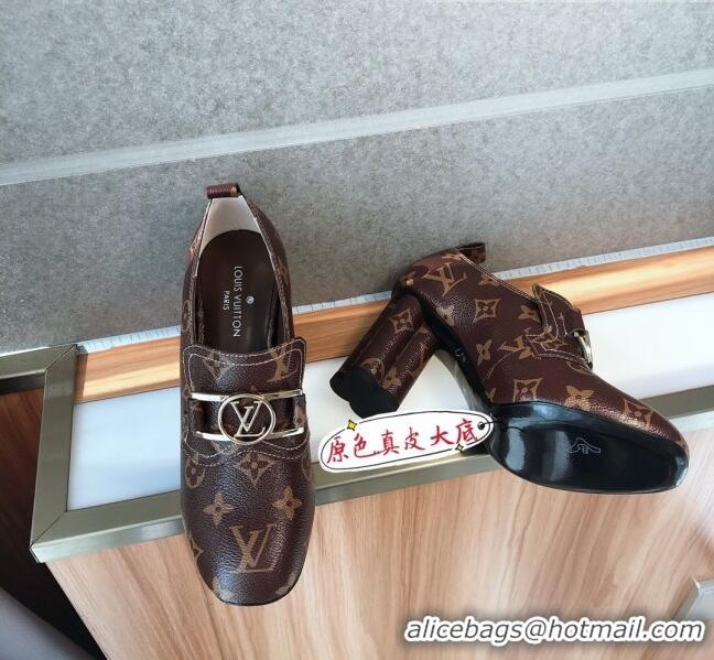 High Quality Louis Vuitton SWIFT Loafers Pump in Patent Monogram Canvas LV1769 2020