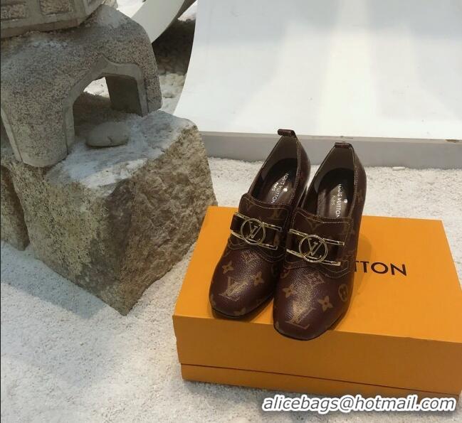 High Quality Louis Vuitton SWIFT Loafers Pump in Patent Monogram Canvas LV1769 2020