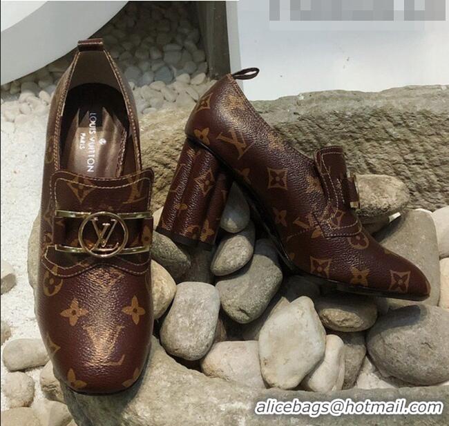 High Quality Louis Vuitton SWIFT Loafers Pump in Patent Monogram Canvas LV1769 2020