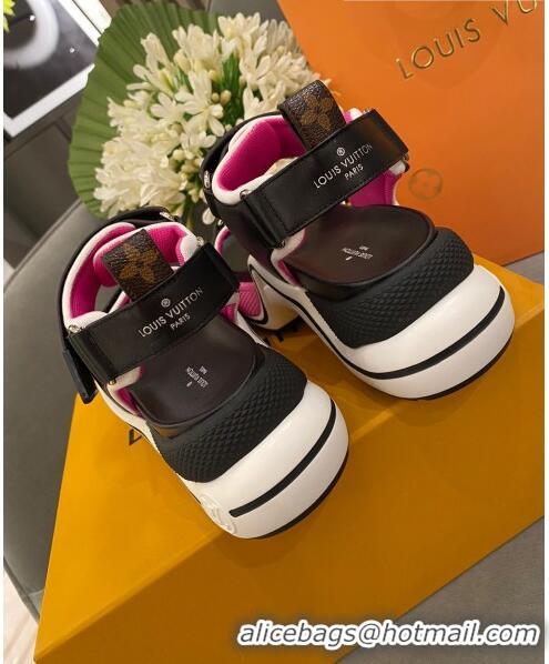 Best Quality Louis Vuitton LV Archlight Contrasting Sporty Sandals LV2424 Pink 2020