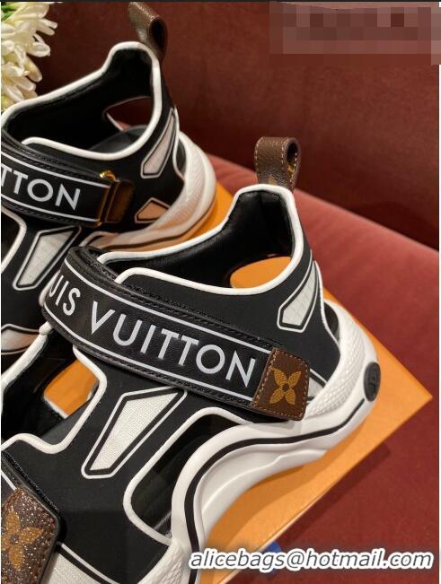 Spot Bulk Louis Vuitton LV Archlight Contrasting Sporty Sandals LV2424 White 2020 