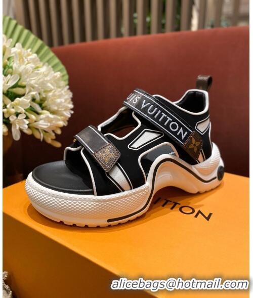 Spot Bulk Louis Vuitton LV Archlight Contrasting Sporty Sandals LV2424 White 2020 