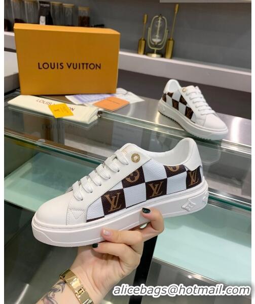 Cheapest Louis Vuitton Frontrow Monogram Damier Sneaker LV62428 2020 (For Women and Men)