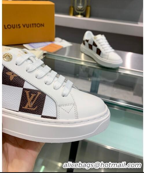 Cheapest Louis Vuitton Frontrow Monogram Damier Sneaker LV62428 2020 (For Women and Men)