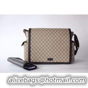 New Fashion Gucci GG Supreme Diaper Bag 495909 Brown