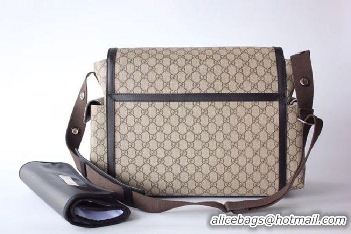 New Fashion Gucci GG Supreme Diaper Bag 495909 Brown